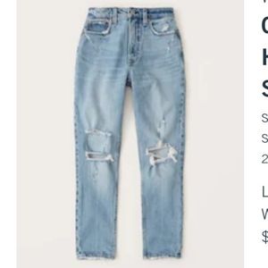 Abercrombie curve love jeans